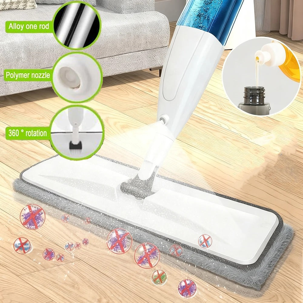 Spray Mop + Microfiber Pad